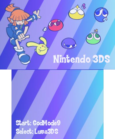 Puyo Puyo Fever 3DS splash